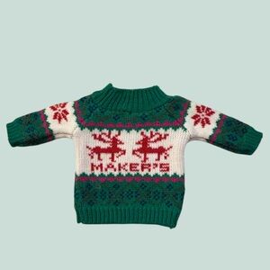 Doll Christmas Sweater Knit‎ 18”